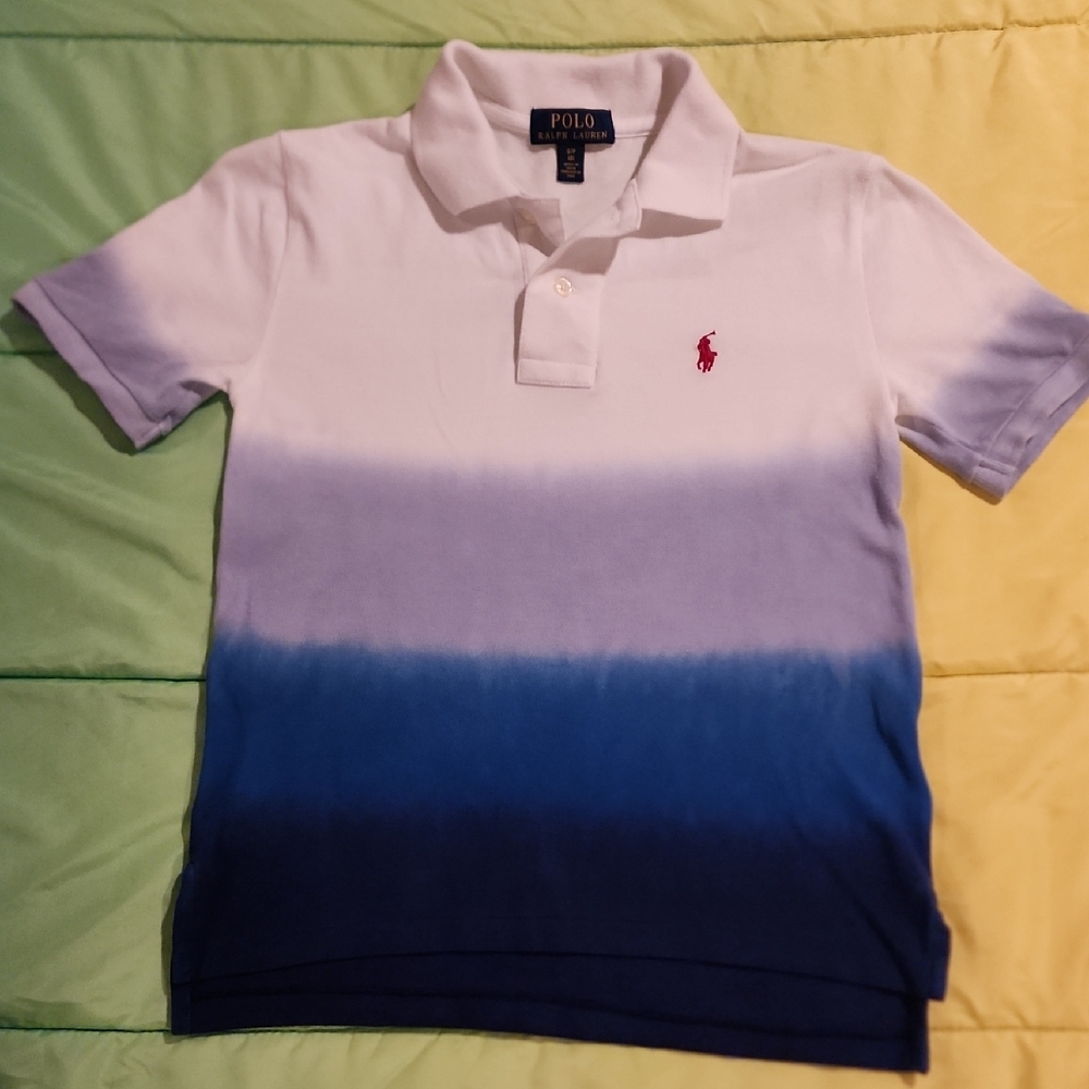 Polo by Ralph Lauren Kids Blue Ombre Polo Shirt